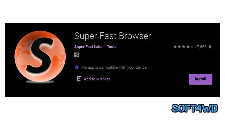 the Fast Browser easily for PC