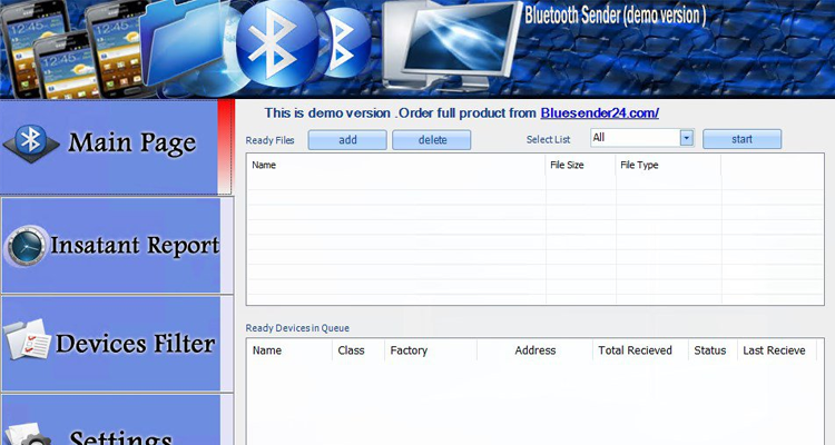 Bluetooth Sender