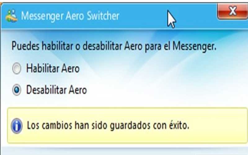 Messenger Aero Switcher