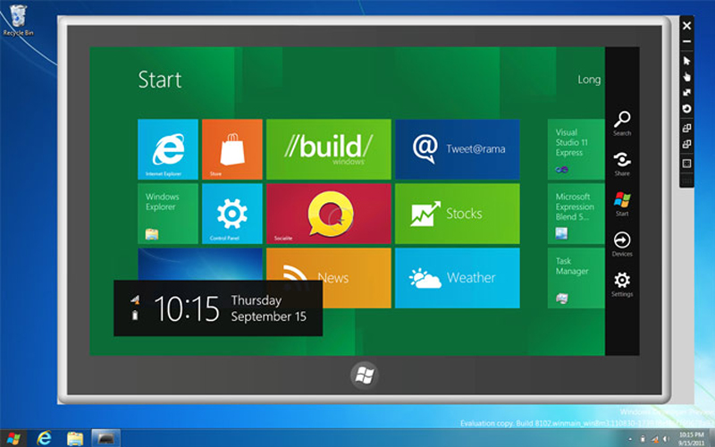 win8 simu