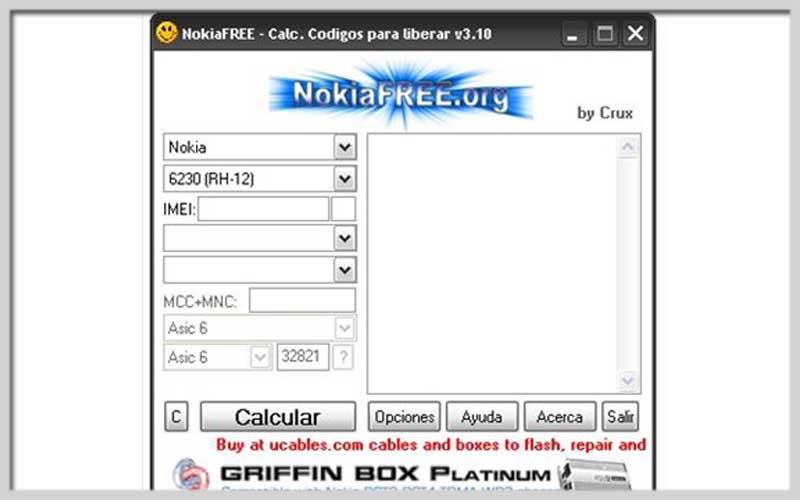NokiaFree Unlock Phone Codes Calculator
