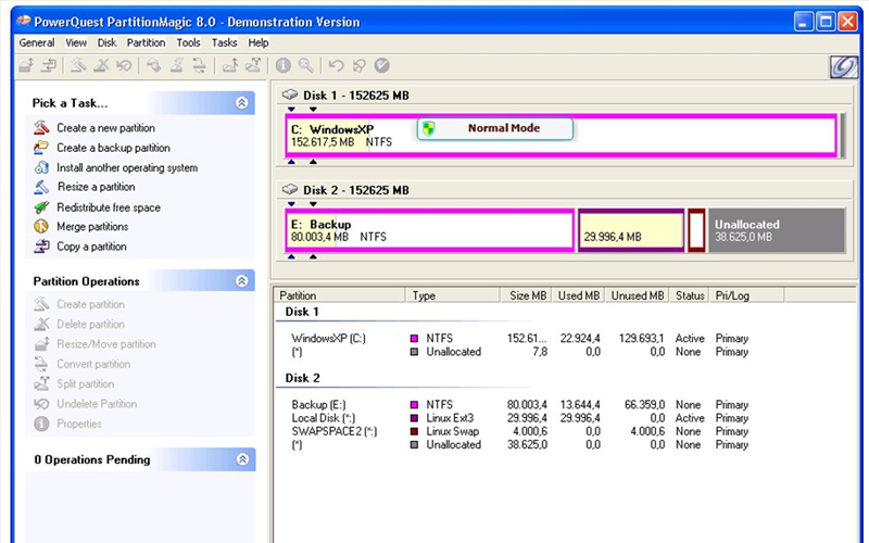 Partition Magic