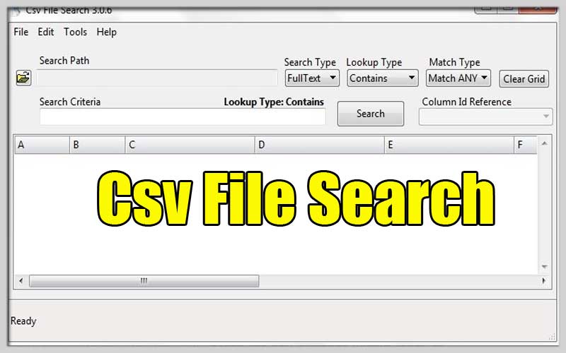 Csv File Search